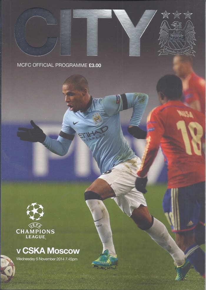 Manchester City FC v C.S.K.A Moscow